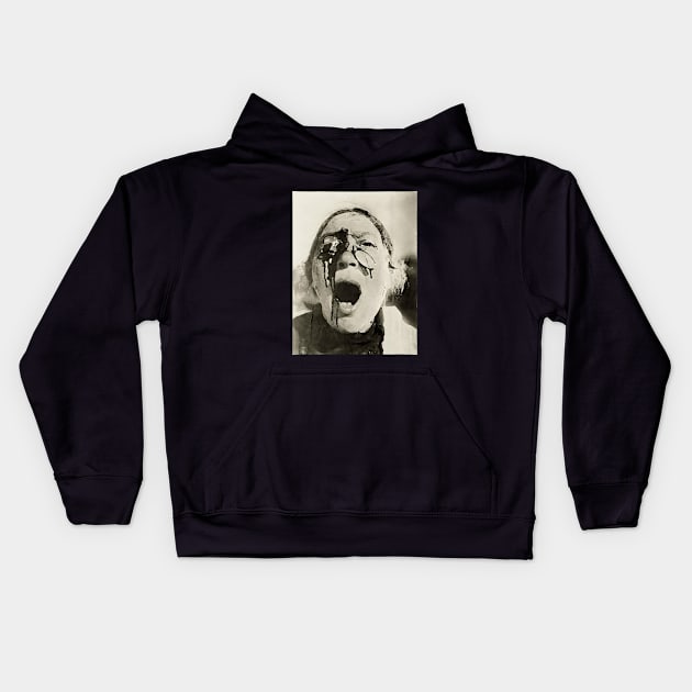 Eisenstein Battleship Potemkin Kids Hoodie by teesbyduane